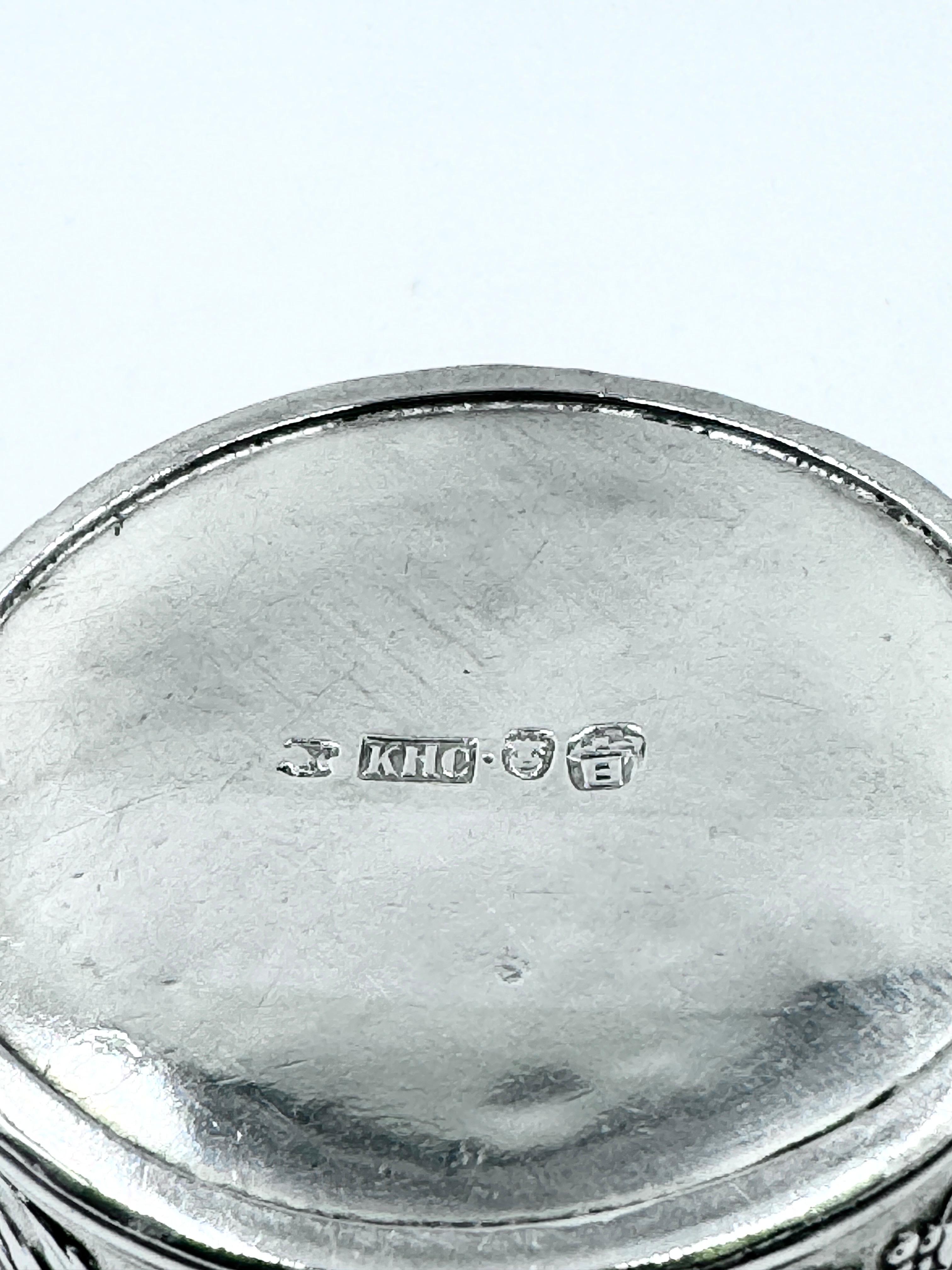 Chinesische Export-Silberbecherschale im Angebot 6