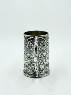 Chinese Export Silver Mug