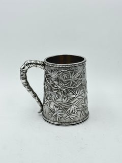 Chinese Export Silver Mug