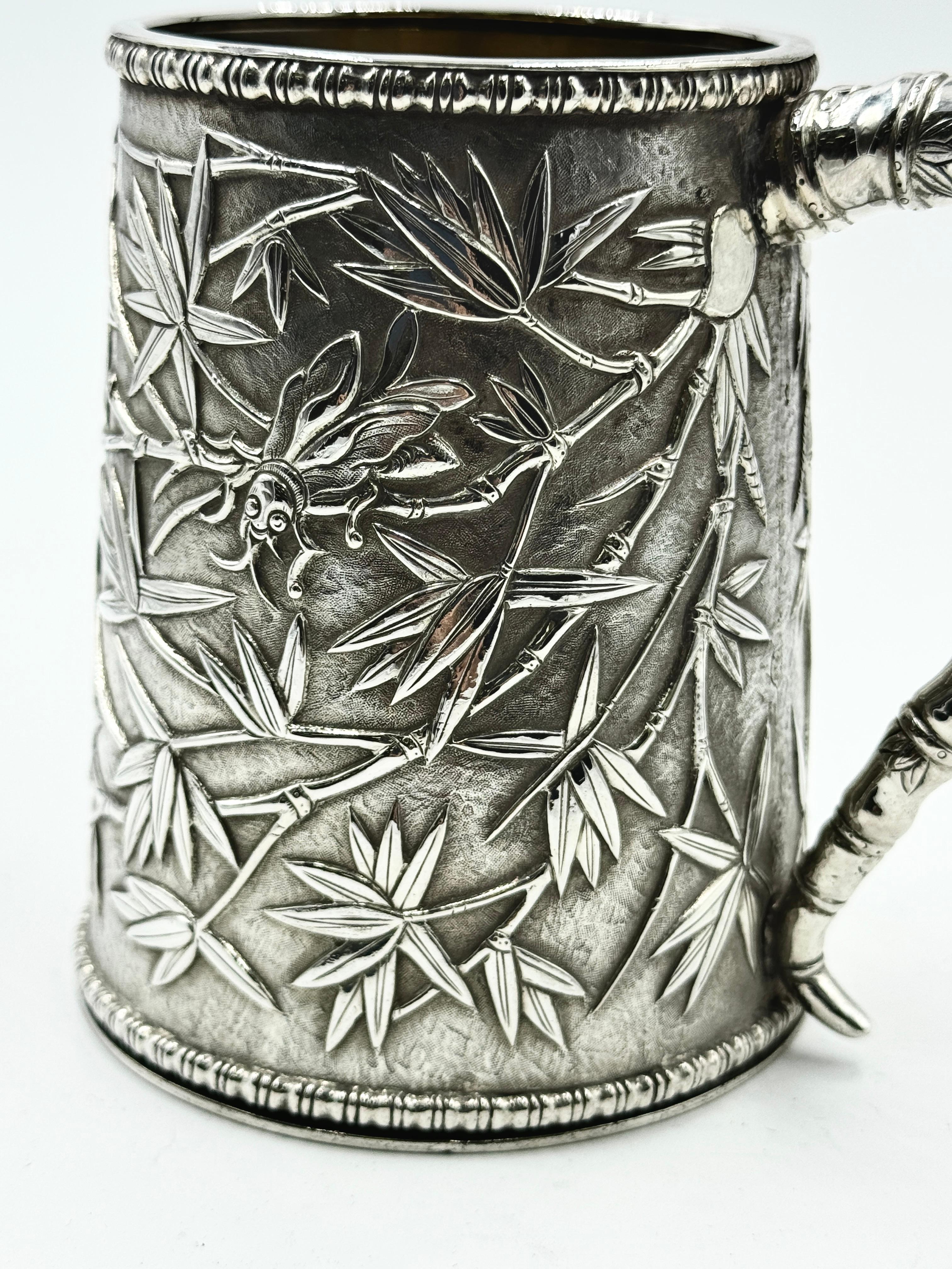 Taza china de plata de exportación Silver en venta
