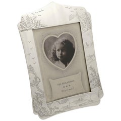 Antique Chinese Export Silver Photograph Frame