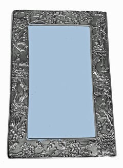 Chinese Export Silver Photograph Frame Wang Hing, C.1890