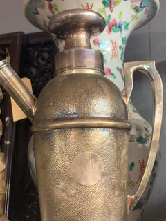 Chinese Export Silver Plated Antique Cocktail Shaker