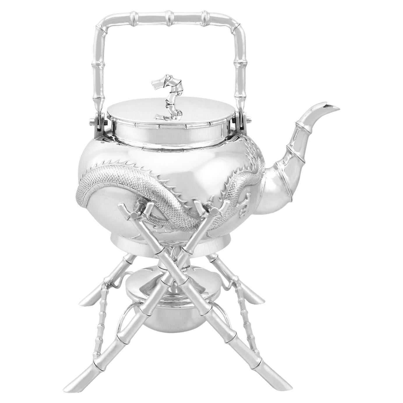 19th Century Japanese Iron Kettle at 1stDibs