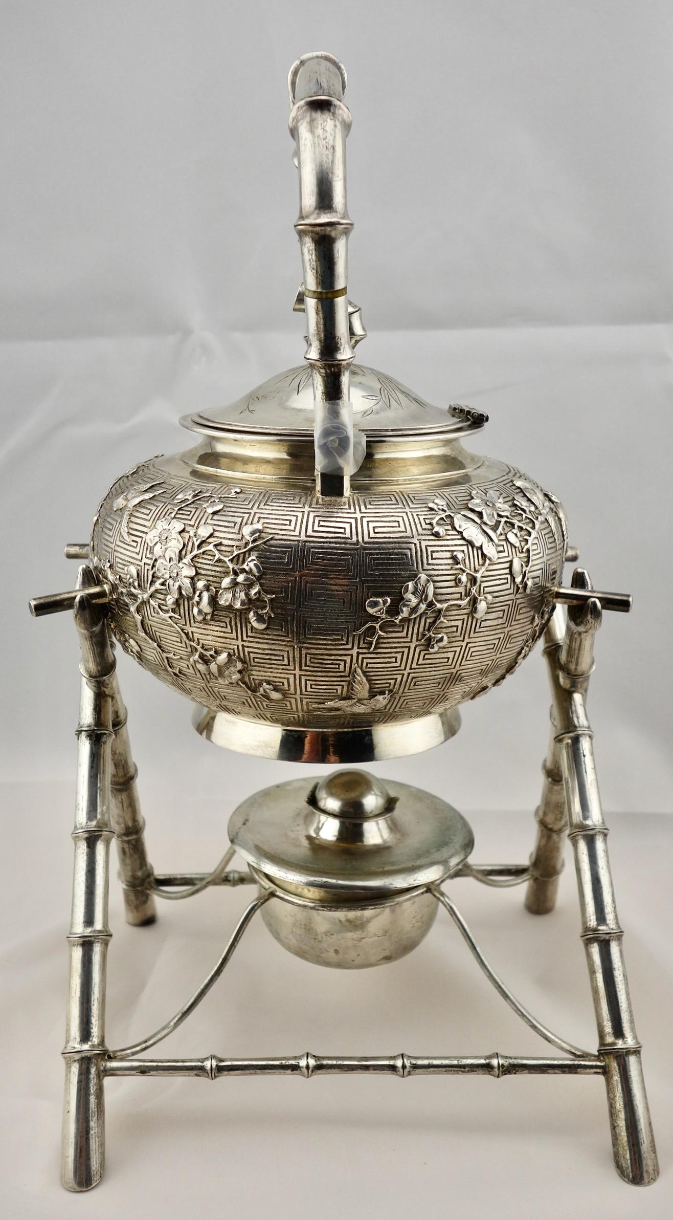 china silver teapot