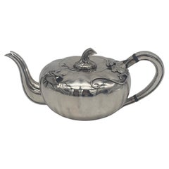 Chinese Export Silver Teaset