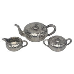 Chinesisches Export-Silber-Teeservice