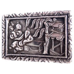 Metal Snuff Boxes and Tobacco Boxes
