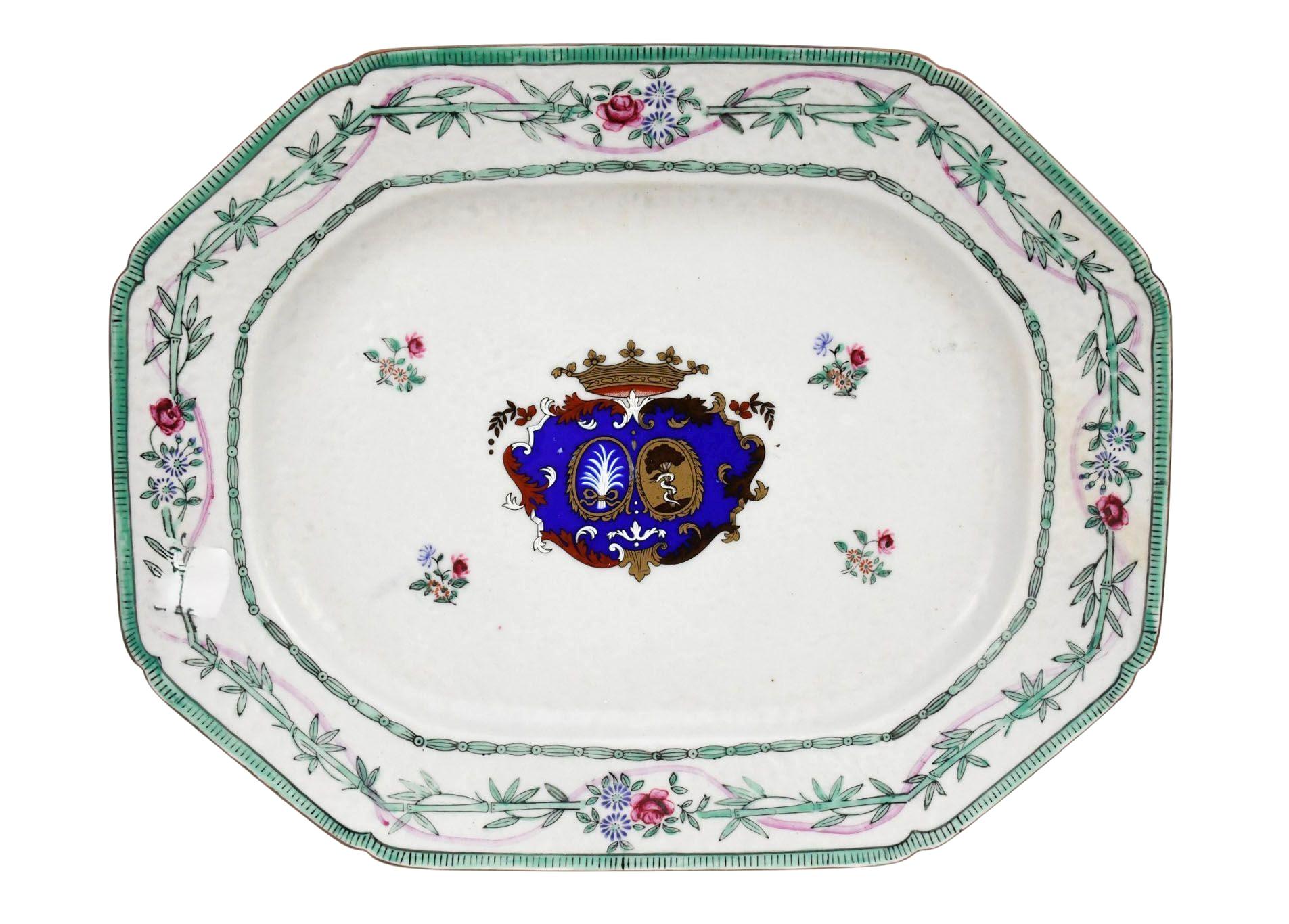 Chinese Export Soup Tureen with Cover and Underplate Bon état - En vente à Bradenton, FL