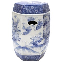 Chinese Export Style Ceramic Garden Stool