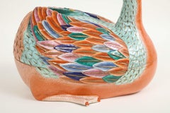 Chinese Export Style Porcelain Duck Tureen