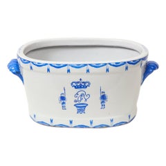 Lavabo ovalado de porcelana china estilo exportación