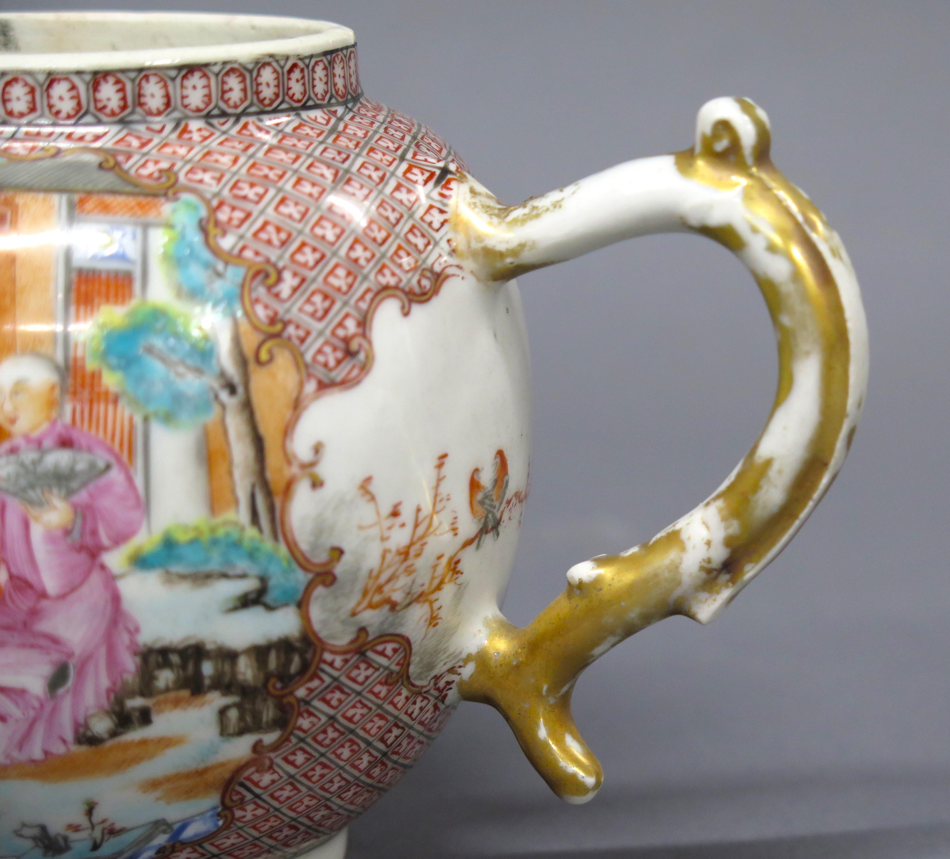 Chinese Export Tea Set, Rockefeller Pattern For Sale 5