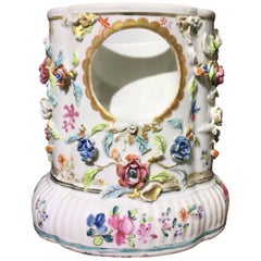 Chinese Export Watch Stand, Flower Encrusted, circa 1750