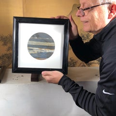 Chinese Extraordinary  "Painting" Moon Light Space Planet
