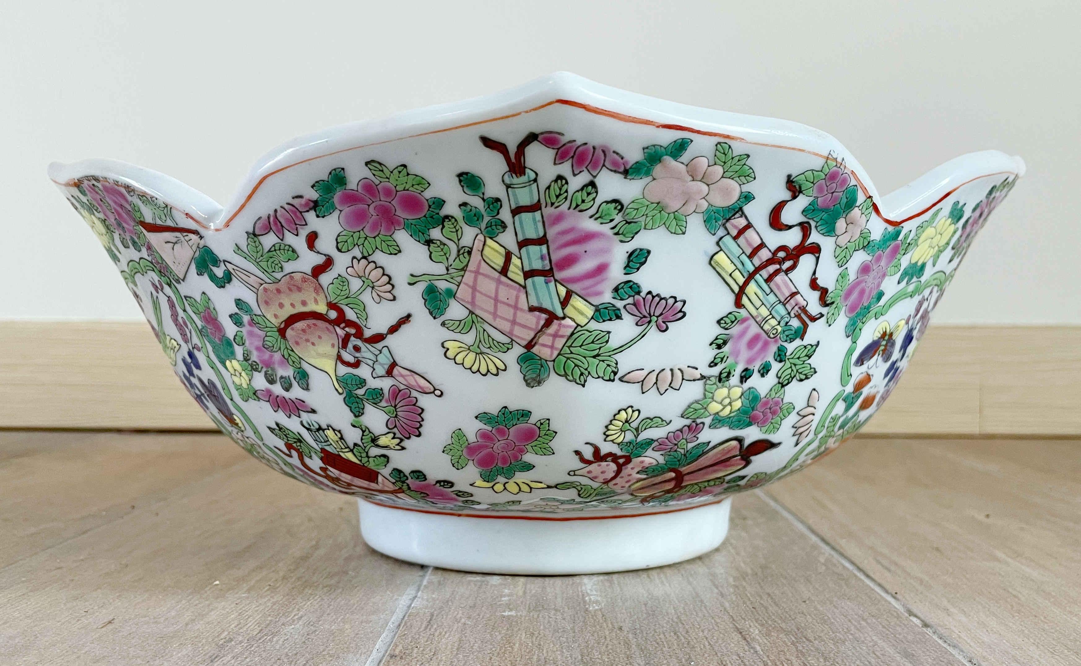 Chinesische Famille-Rose-Schale im Angebot 2