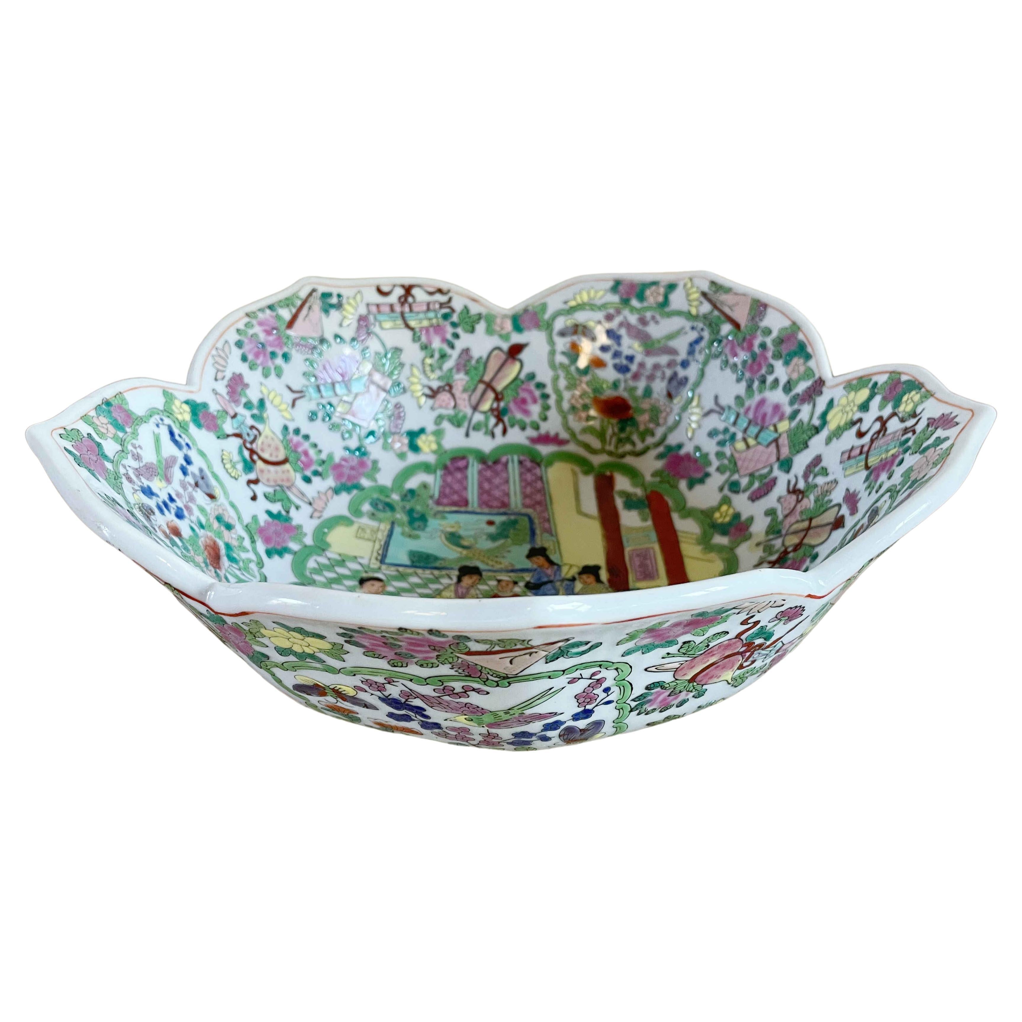 Chinese Famille Rose Bowl For Sale