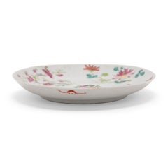 Chinese Famille Rose Four Seasons Plate, C. 1900
