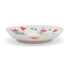 Chinese Famille Rose Four Seasons Plate, c. 1900
