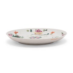 Chinese Famille Rose Four Seasons Plate, c. 1900