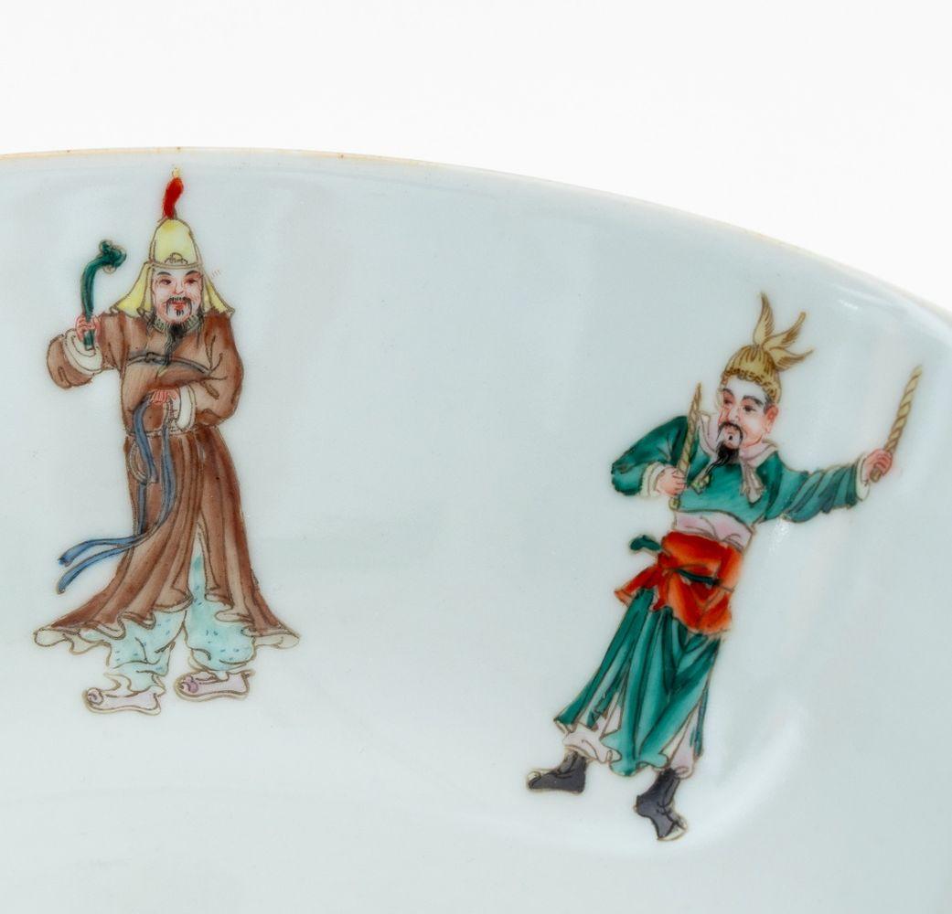 Enameled Chinese Famille Rose Porcelain Bowl For Sale