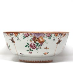Chinese Famille Rose Porcelain Bowl Qianlong 18th Century