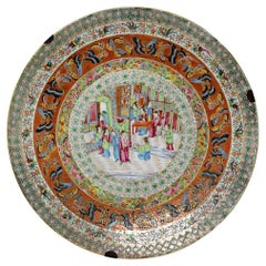 Chinese Famille Rose Porcelain Charger