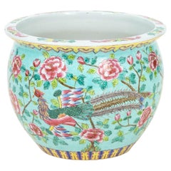 Chinese Famille Rose Porcelain Fish Bowl