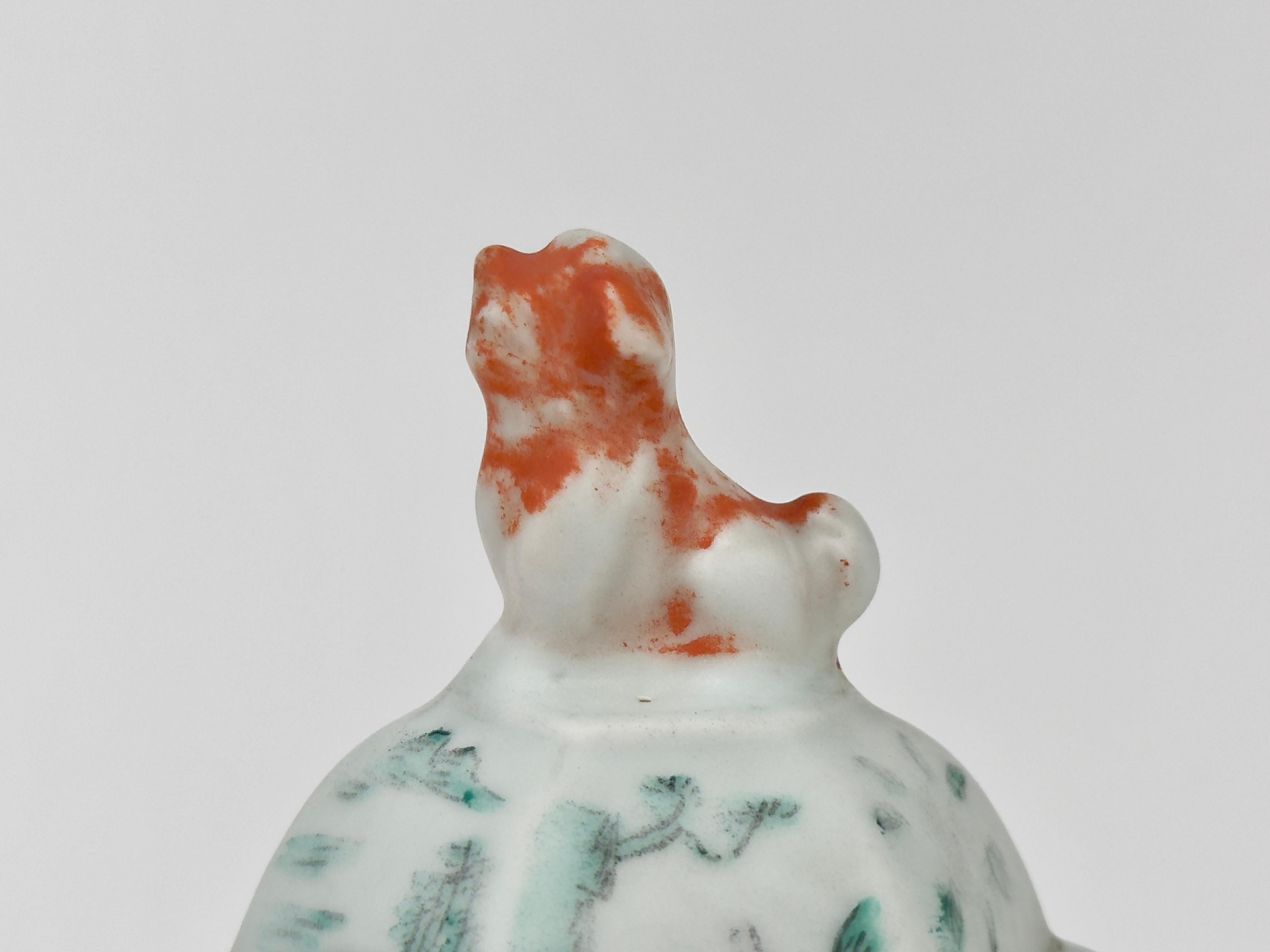 Ceramica Famille Rose/Verte Ewer, dinastia Qing in vendita