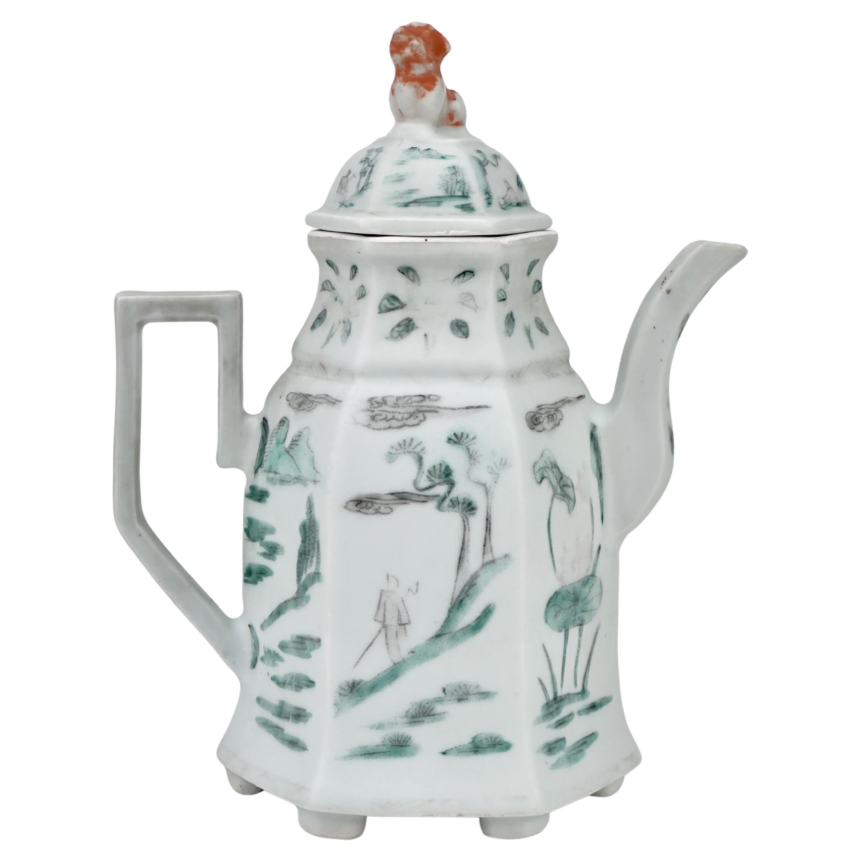 Famille Rose/Verte Ewer, dinastia Qing