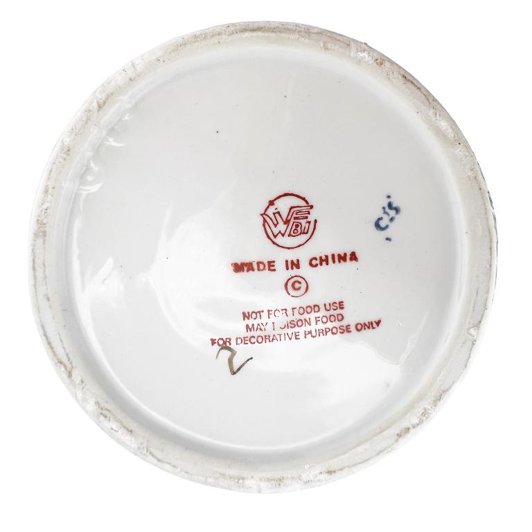Jardinière chinoise en famille verte pour pak-choï avec accents dorés, style Qing en vente 1