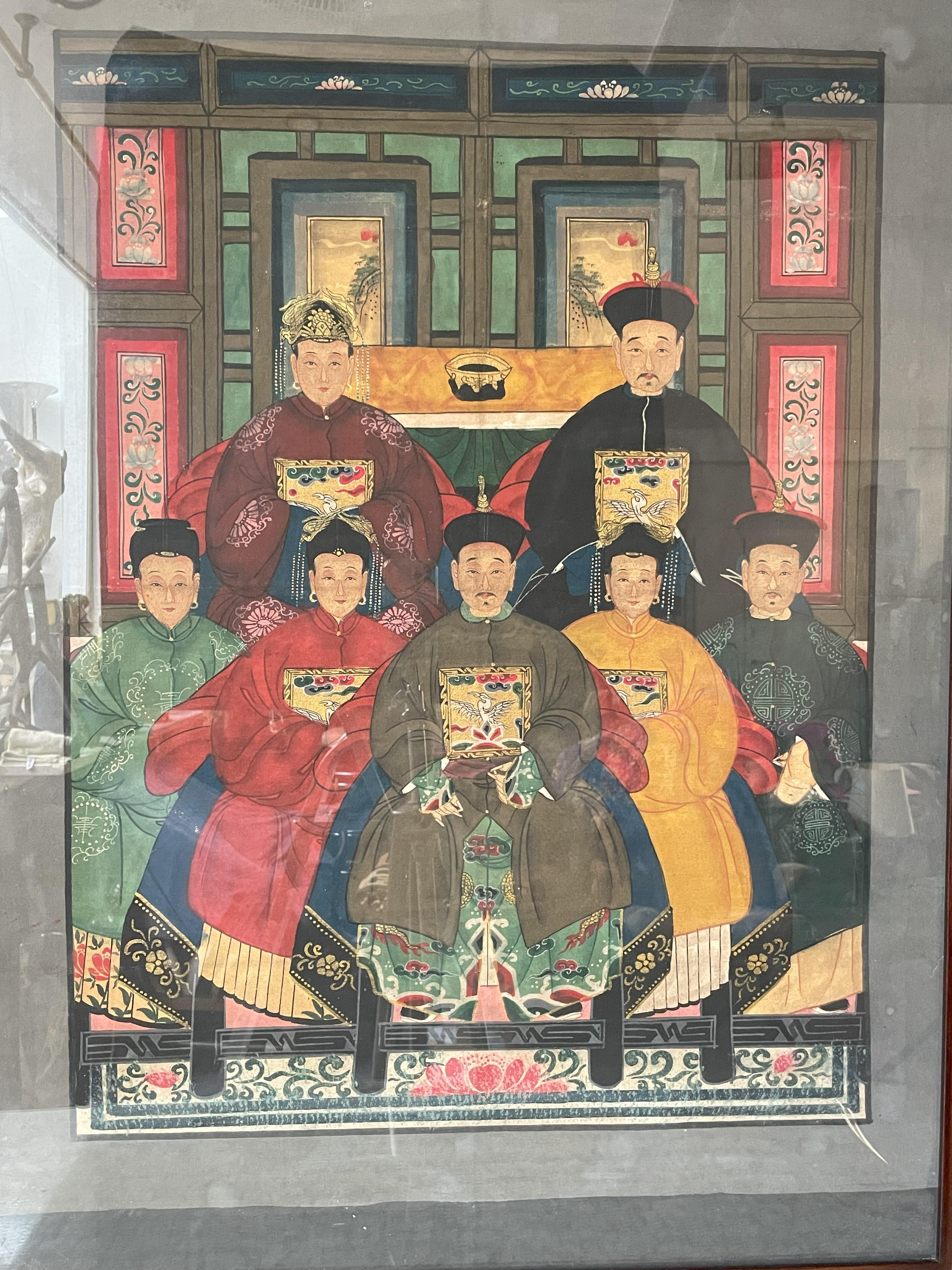 Pittura di famiglia cinese in vendita 7