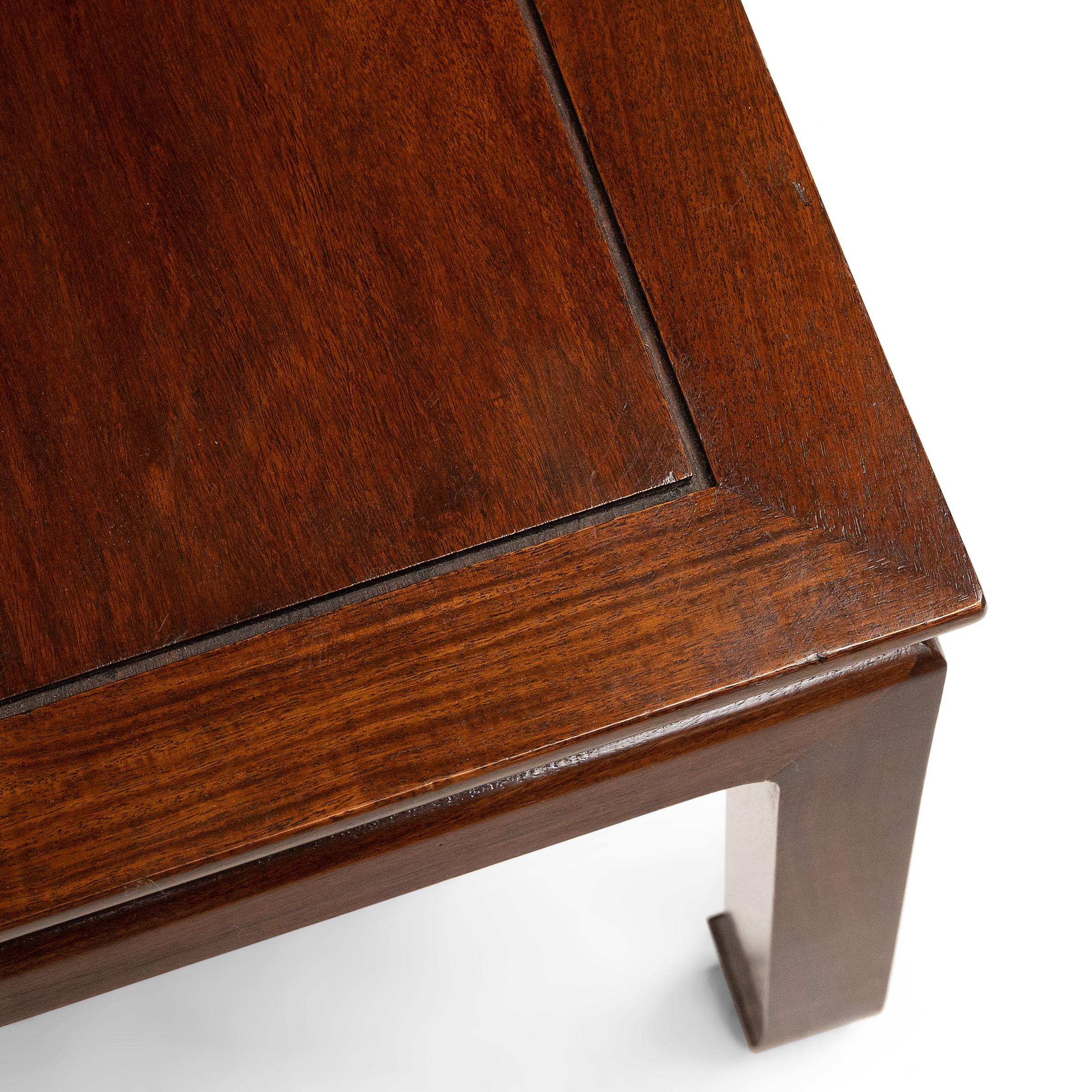 20th Century Chinese Fang Deng Square Stool, c. 1900 For Sale