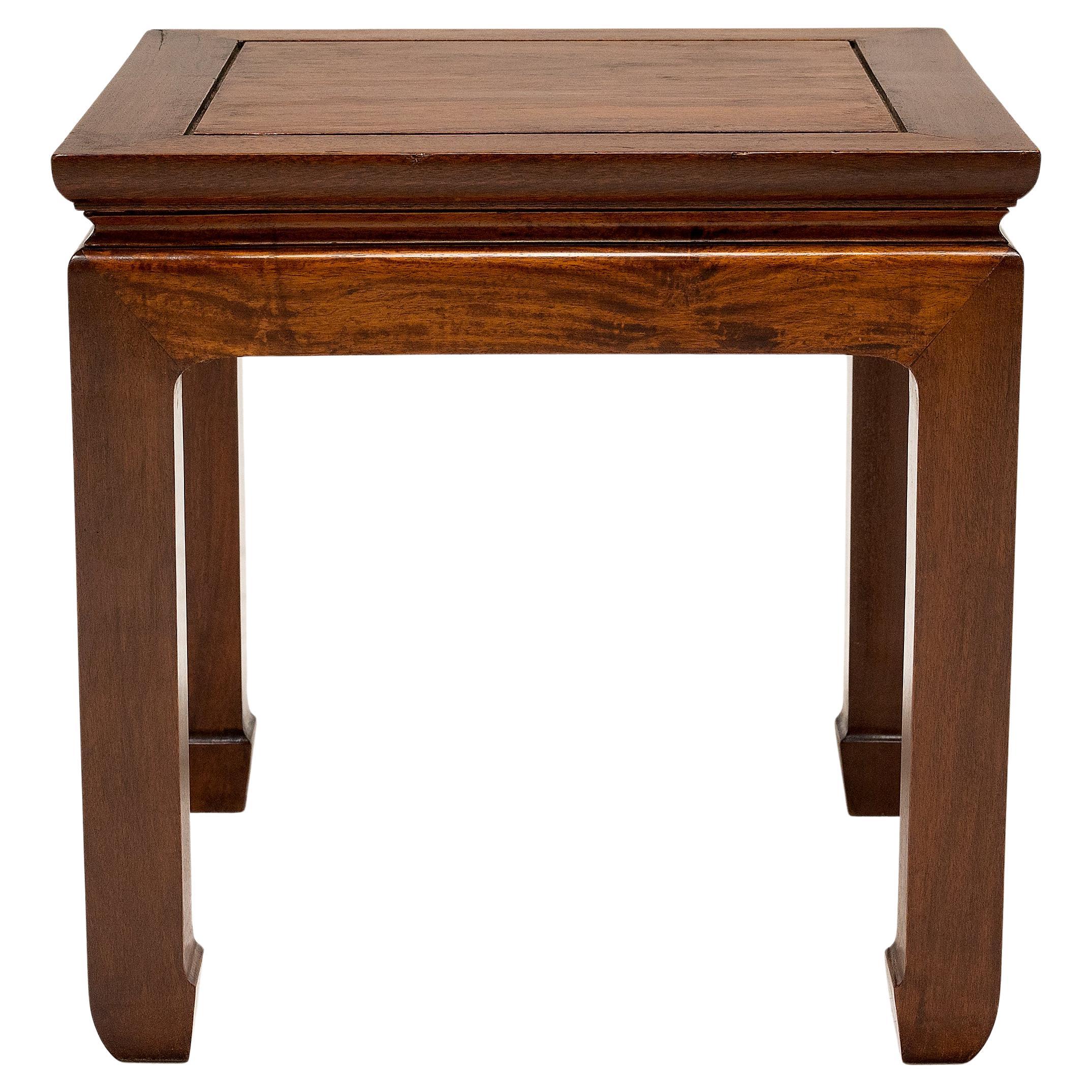 Chinese Fang Deng Square Stool, c. 1900 For Sale