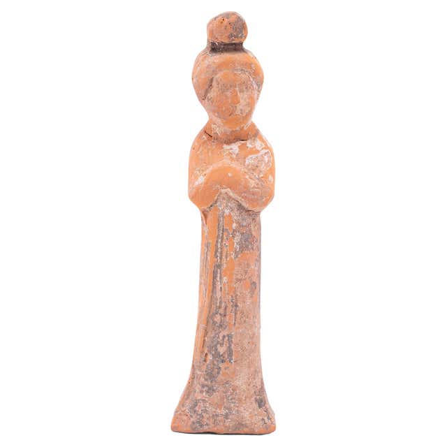 Chinese Miniature Mingqi Robe Rack, c. 680 For Sale at 1stDibs