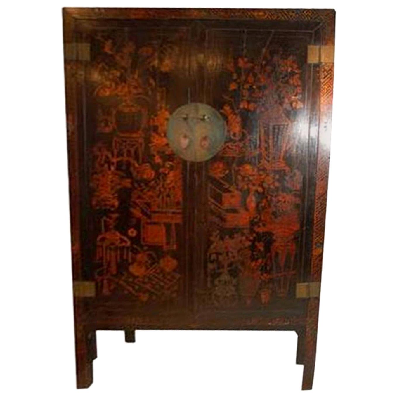 Chinese Fir Cabinet For Sale