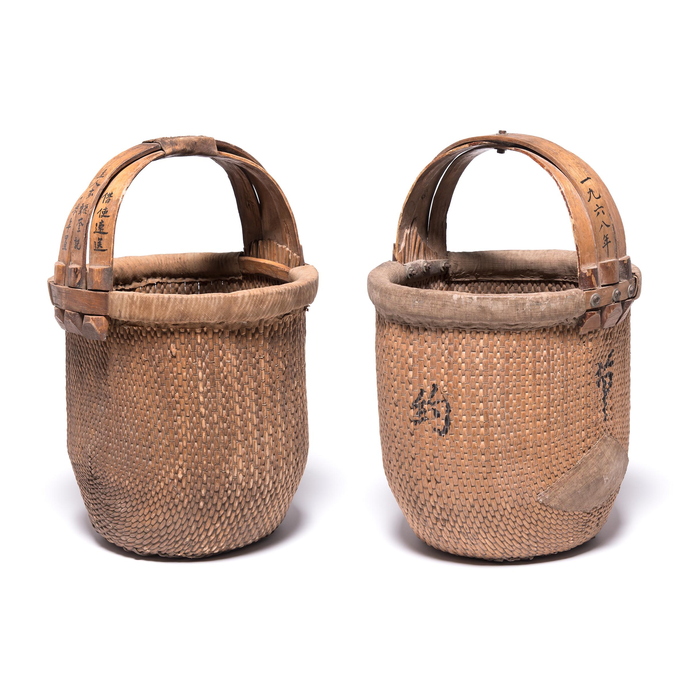 20th Century Chinese Fisherman's Basket, circa 1900
