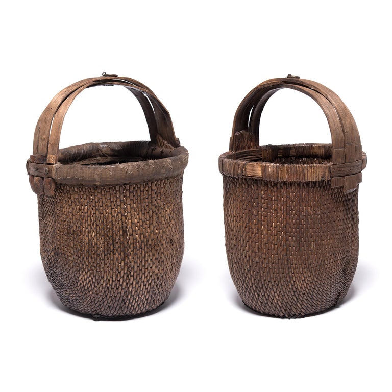 Chinese Fisherman's Basket, circa 1900 For Sale at 1stDibs fisherman