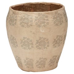 Chinese Floral Papier-Mâché Box