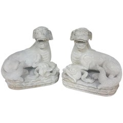 Antique Chinese Foo Dogs