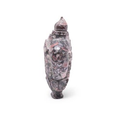 Chinese Fossil Stone Snuff Bottle