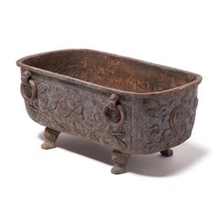 Chinese Four Seasons Cast Iron Tub