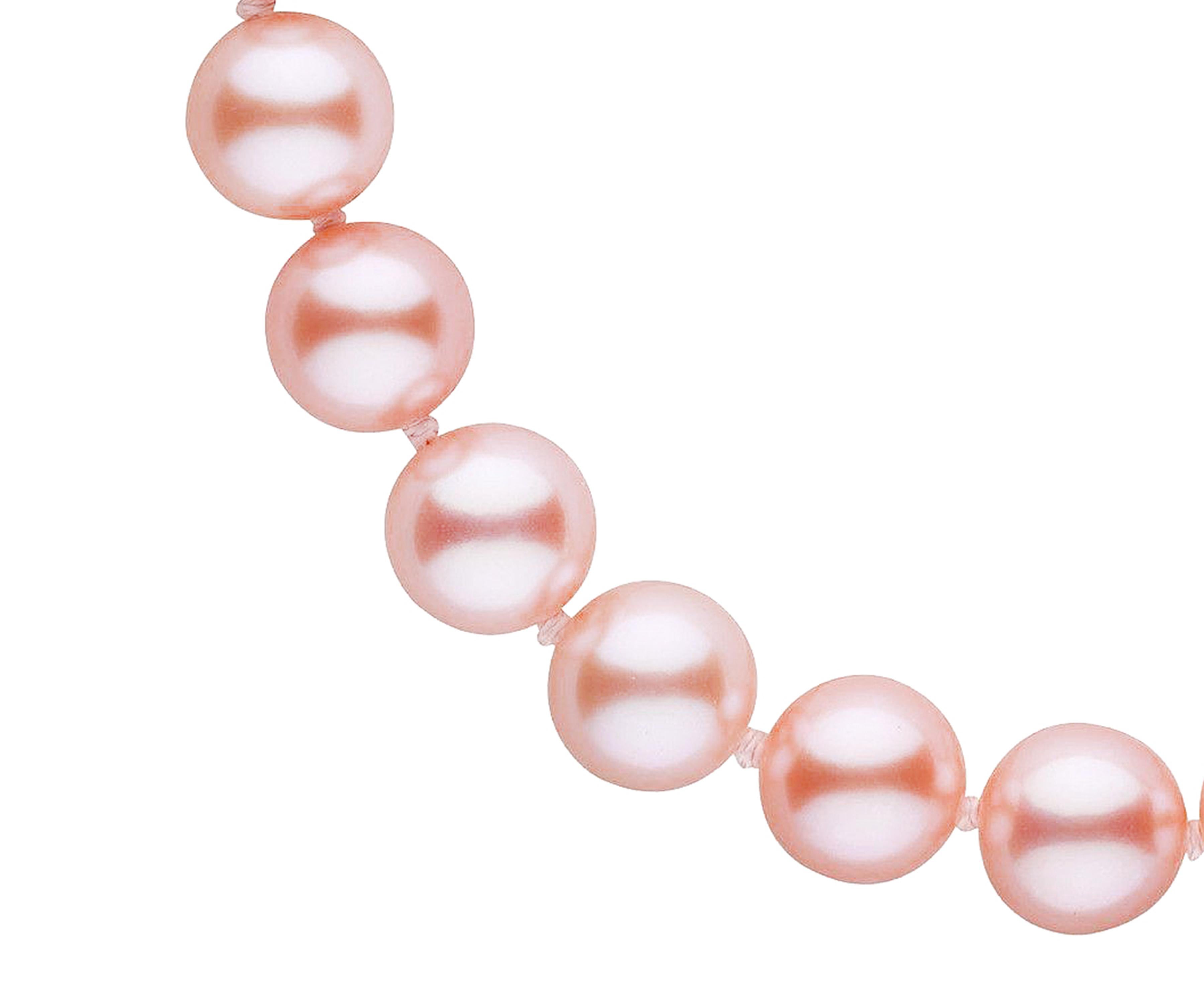 stretch pearl necklace