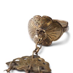 Chinese Fruit & Flower Charm Ring, c. 1900
