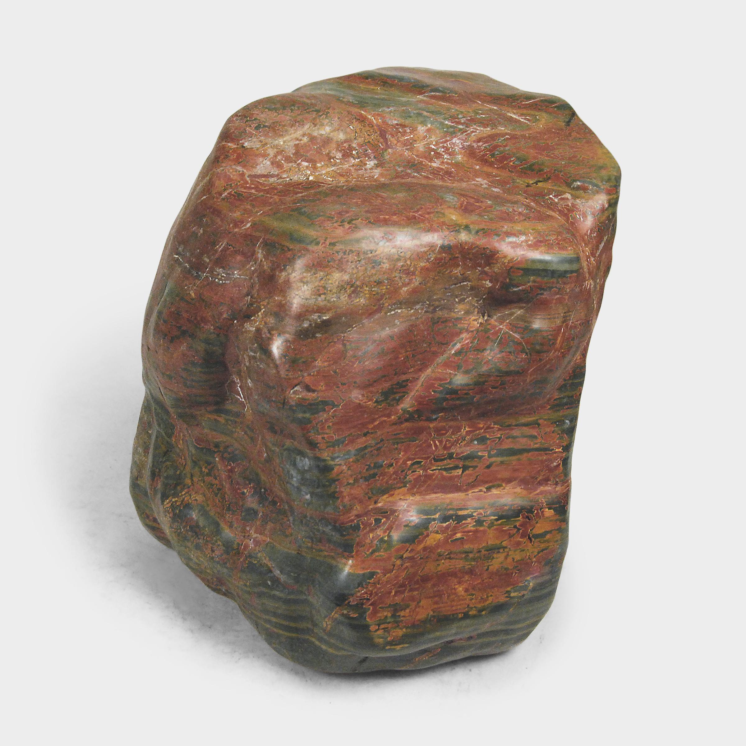 Chinese Fugui Meditation Stone In Good Condition In Chicago, IL