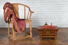 Fujian Province Qing Dynasty 19th Century Butterfly Low Drinks Table