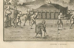Chinese Funeral Procession with Palanquin – Engraving after Sonnerat, 1806