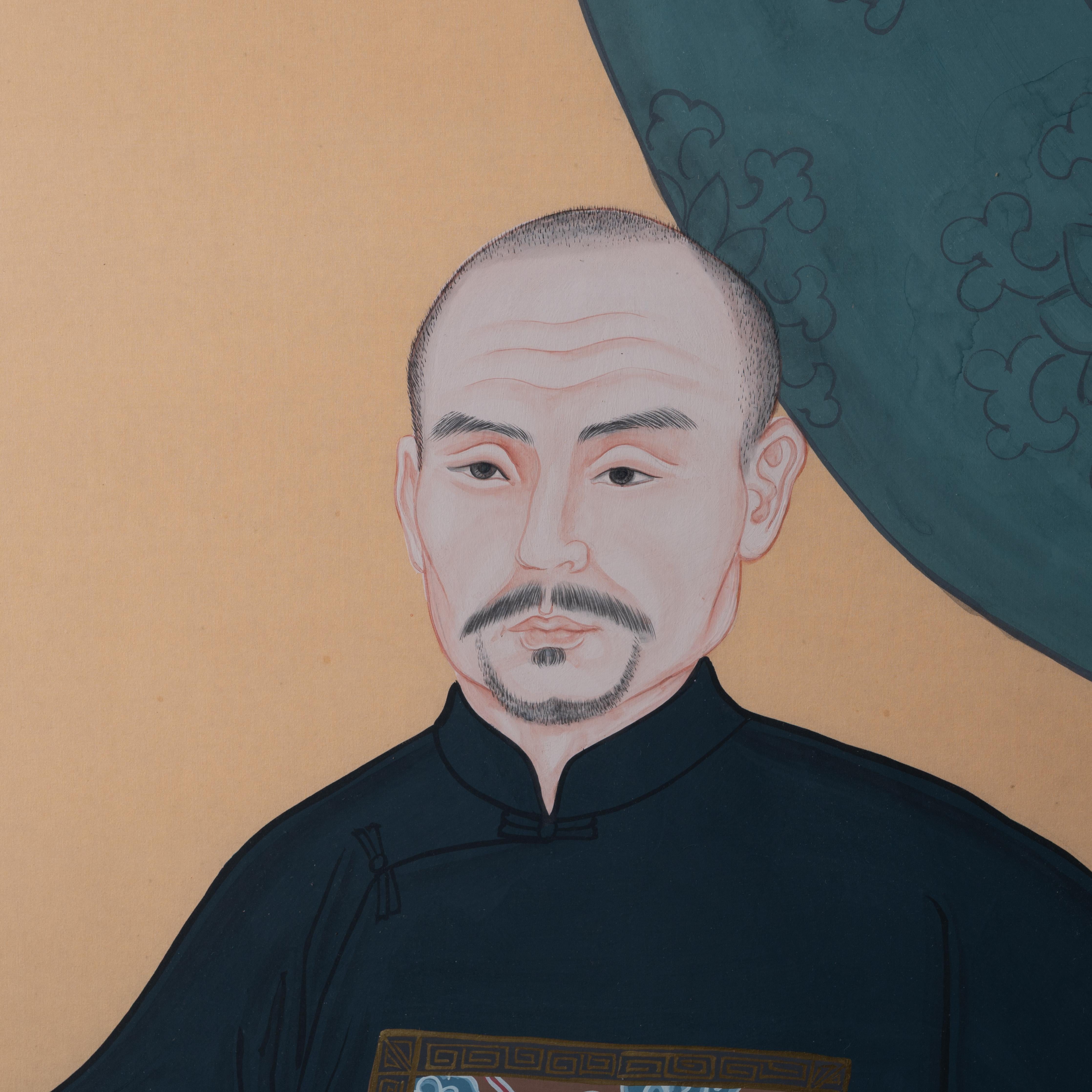 Retrato de caballero chino en venta 1