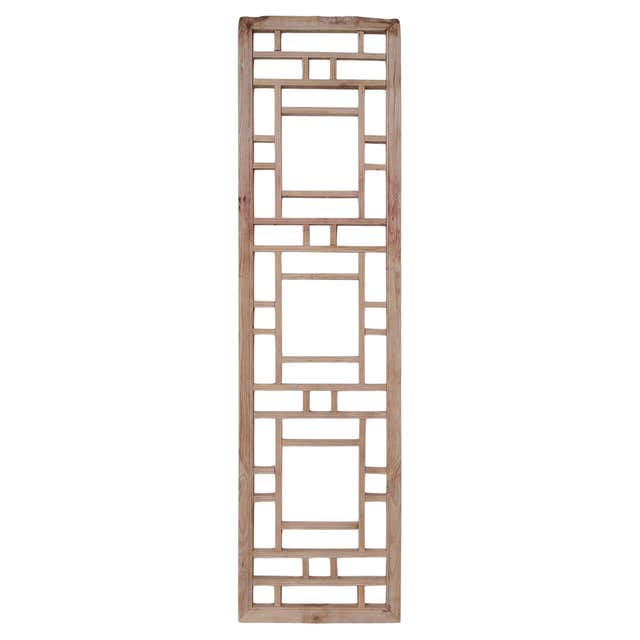 Asian Window Panels with Geometric Design For Sale at 1stDibs | chinese ...