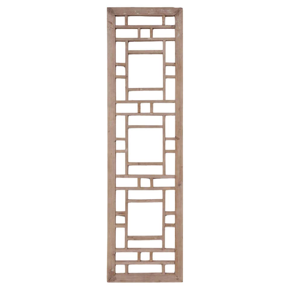 Asian Window Panels with Geometric Design For Sale at 1stDibs | chinese ...